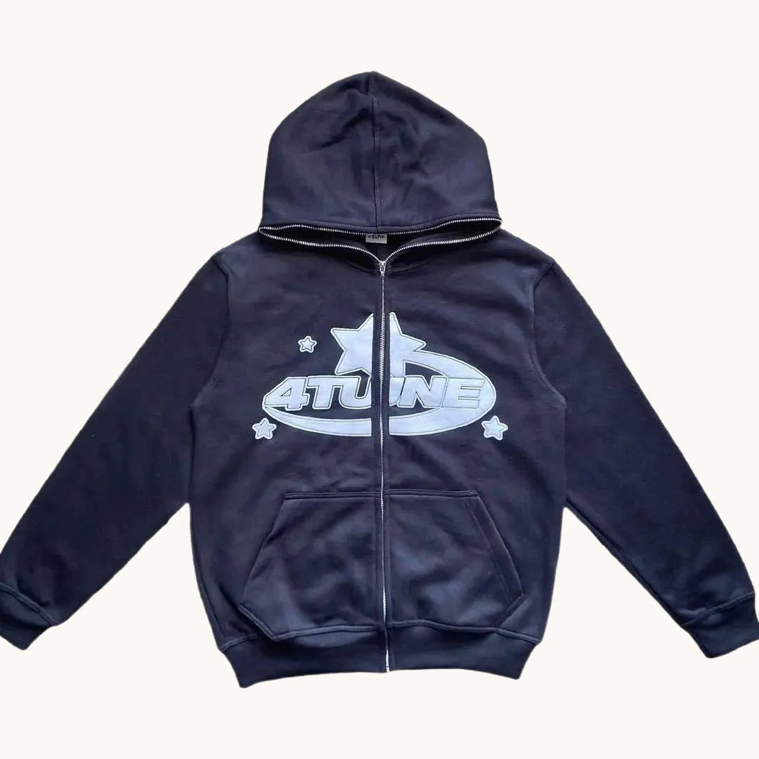 "4Tune" Zip-Up Hoodie