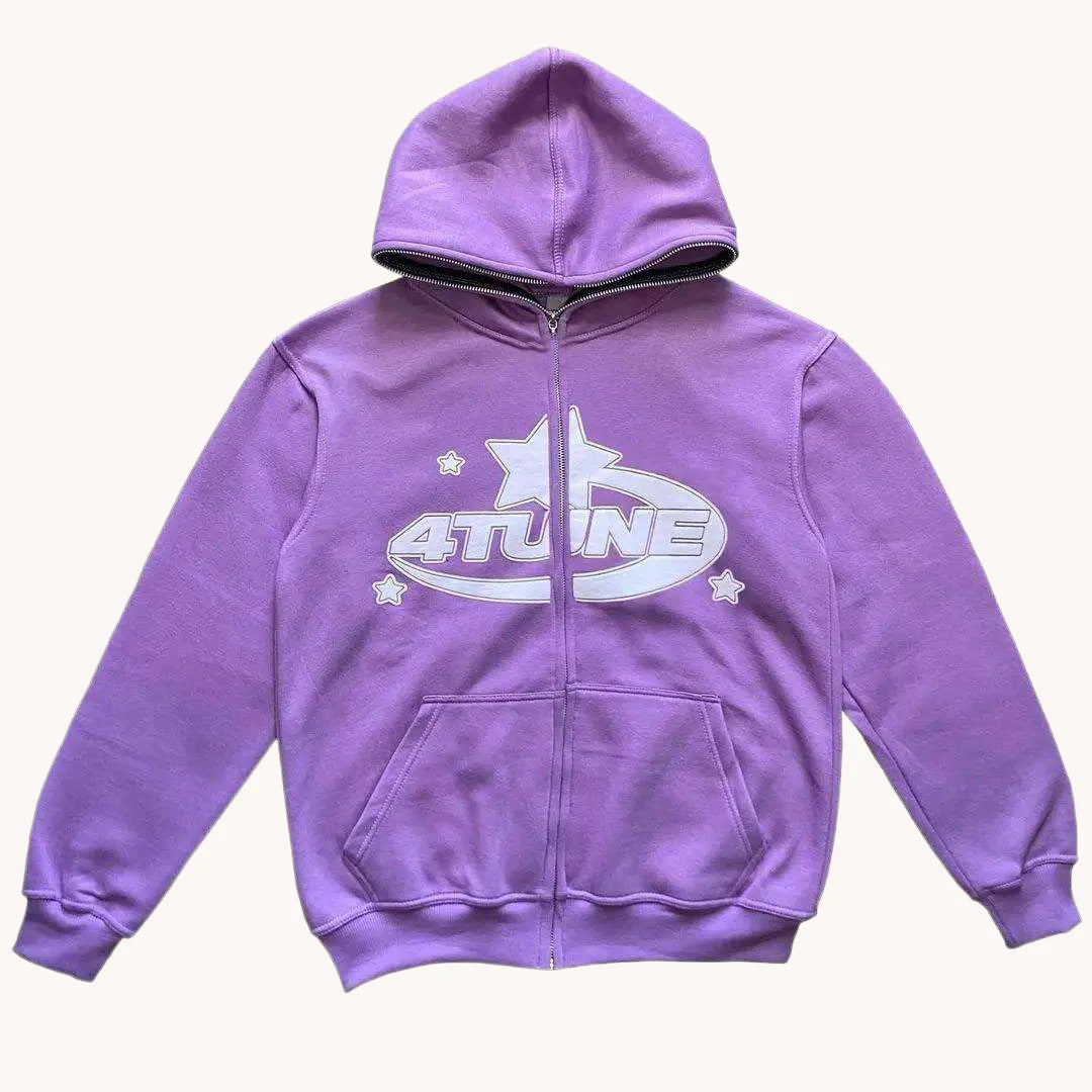 "4Tune" Zip-Up Hoodie