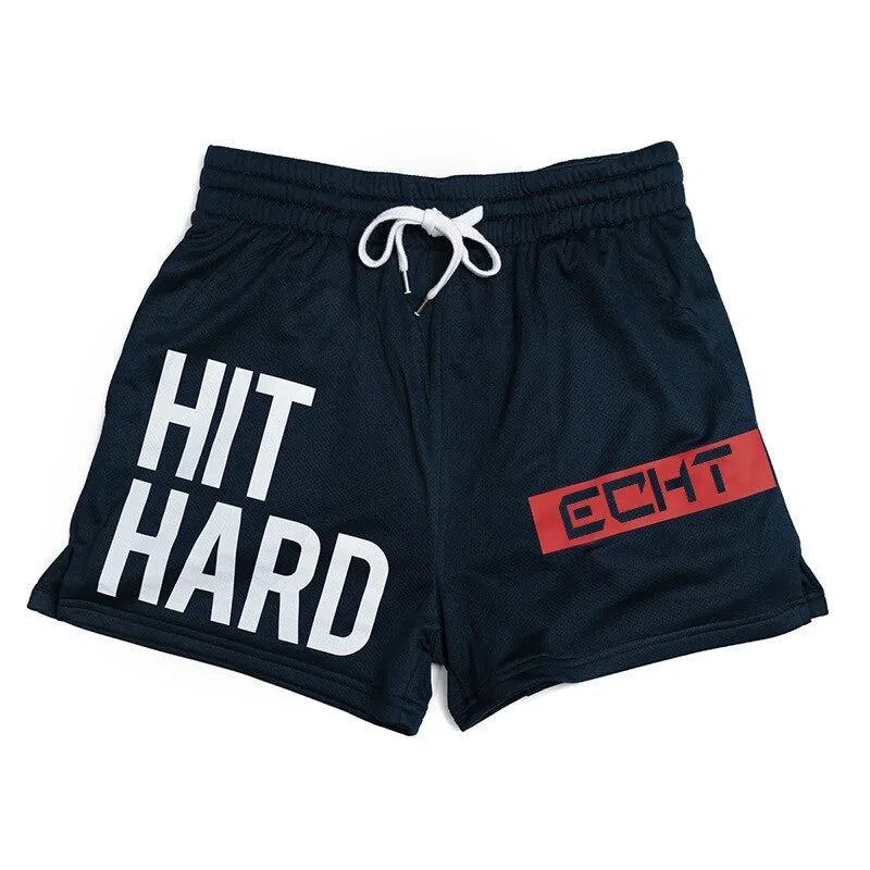 "HIT HARD" Sport Shorts