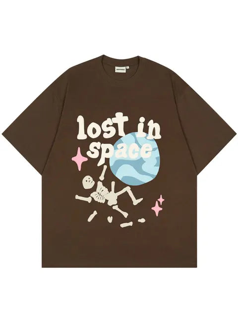 Unisex "LOST IN SPACE" Streetwear T-Shirt