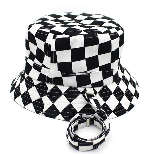 CHECKERED Bucket Hat