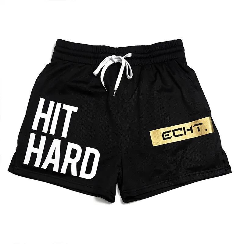 "HIT HARD" Sport Shorts