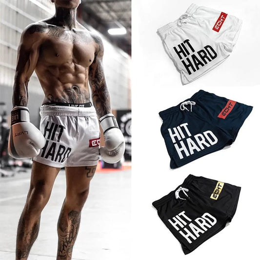 "HIT HARD" Sport Shorts