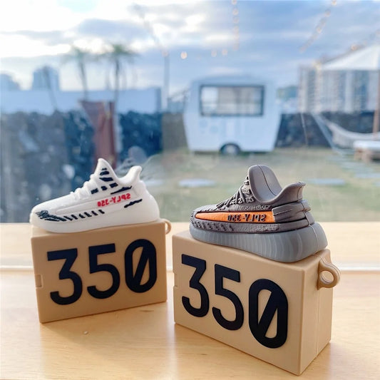 Yeezy 350 Shoes and Box Case for AirPods