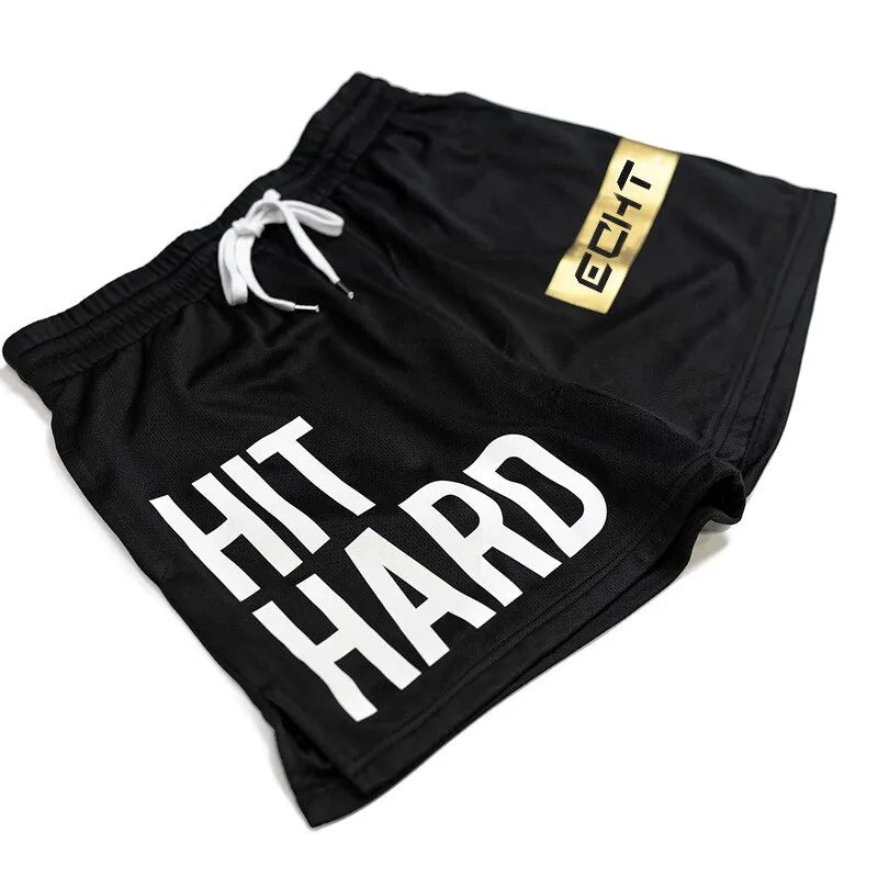 "HIT HARD" Sport Shorts